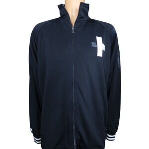 Roco‎ Wear Denim Company Master Builders New York Y2K Black Track Jacket 4X